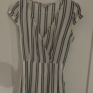 Black and White Romper